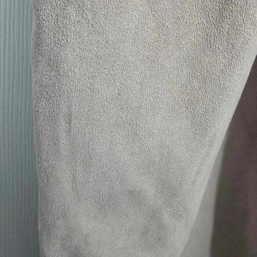 Zero Restriction Mens Golf Vest Tan Faux Suede SBC Senior Classic L Made in USA